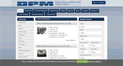 Desktop Screenshot of dpm.uk.com